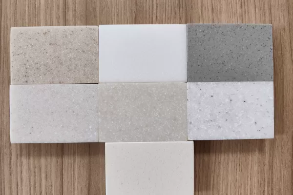 Speckled, Grained & Light Veined Corian Countertops Colors Collection​