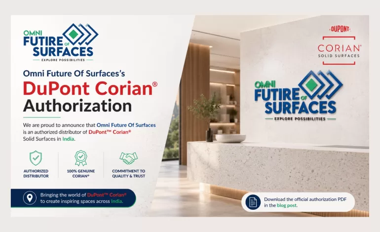 Verify Omni Future Of Surfaces’s DuPont Corian Authorization